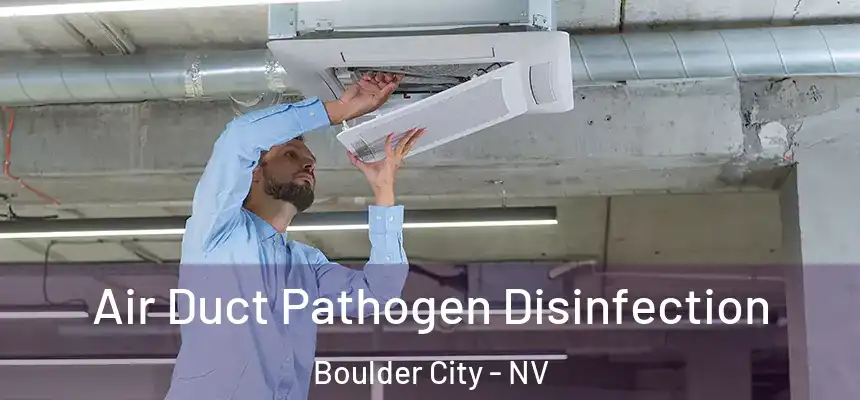  Air Duct Pathogen Disinfection Boulder City - NV