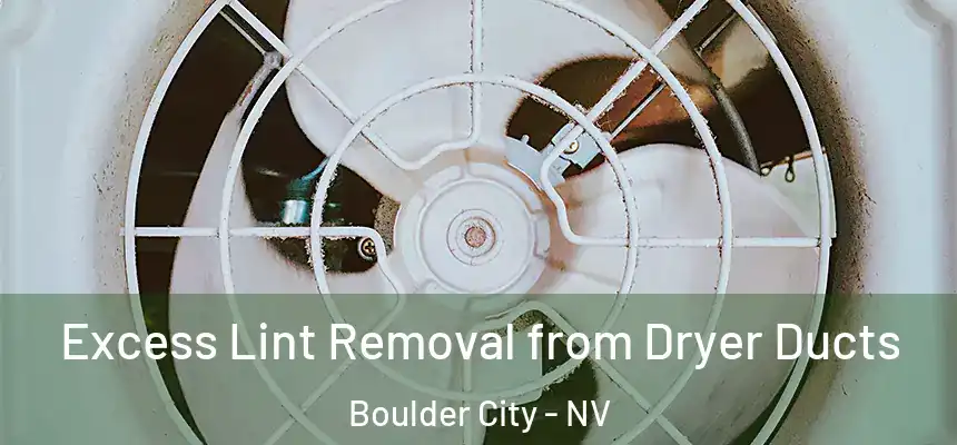 Excess Lint Removal from Dryer Ducts Boulder City - NV