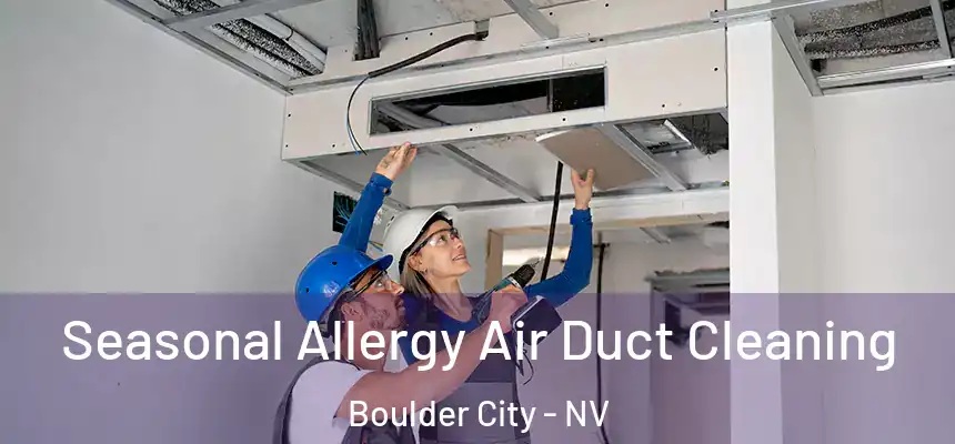  Seasonal Allergy Air Duct Cleaning Boulder City - NV